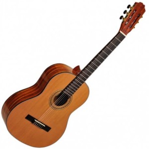GITARA KLASYCZNA ZEBRANO DELUXE 3/4 - SOLID TOP