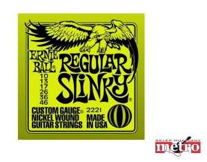 STRUNY DO GITARY ELEKTRYCZNEJ  ERNIE BALL 2221