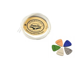 STRUNY DO UKULELE AQUILA SUPER NYLGUT+KOSTKI FILCOWE