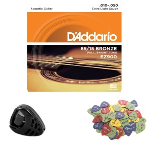 STRUNY DO GITARY AKUSTYCZNEJ D'ADDARIO EZ 900+GRATISY!