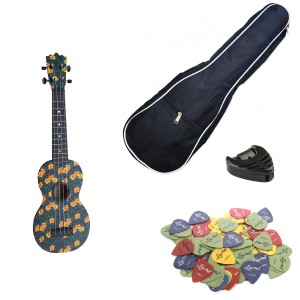 UKULELE SOPRANOWE Z POLIWĘGLANU+POKROWIEC+GRATISY!