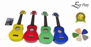 UKULELE SOPRANOWE UC-120 RÓŻNE KOLORY + GRATIS