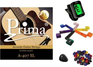 STRUNY DO GITARY AKUSTYCZNEJ + STROIK + AKCESORIA ! ! !