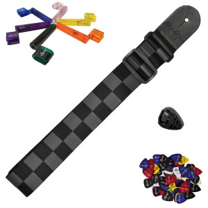 PASEK DO GITARY GSP 10 + AKCESORIA  =  PROMO