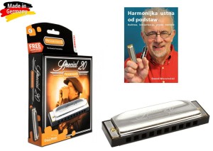 HARMONIJKA USTNA HOHNER SPECIAL 20 + MINI PODRĘCZNIK