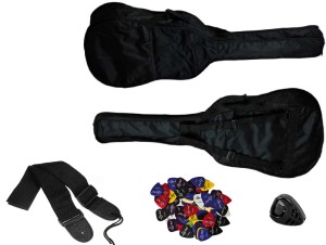 POKROWIEC NA GITARĘ ELEKTRYCZNĄ + PASEK + AKCESORIA