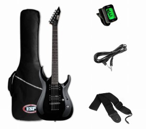 GITARA ELEKTRYCZNA LTD MH-10 + AKCESORIA 