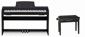 PIANINO ELEKTRONICZNE CASIO PX-770 BK + ŁAWA PIANINOWA