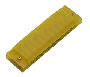 HARMONIJKA USTNA DIATONICZNA HOHNER TRANSLUCENT - ZÓŁTA