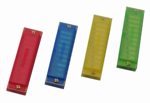 HARMONIJKA USTNA DIATONICZNA HOHNER TRANSLUCENT - KOLORY DO WYBORU