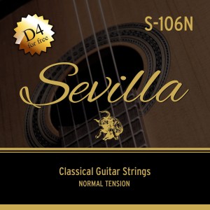 STRUNY DO GITARY KLASYCZNEJ SEVILLA - NYLONOWE