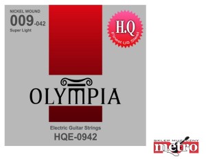 STRUNY DO GITARY ELEKTRYCZNEJ OLYMPIA HQE-0942