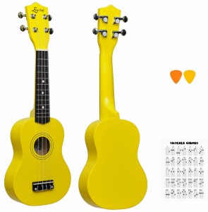 UKULELE SOPRANOWE UC-21 SG YELLOW / ŻÓŁTE UKULELE + GRATIS