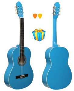 GITARA KLASYCZNA PRIMA CG-1 4/4 SKY BLUE + GRATIS 