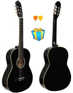 GITARA KLASYCZNA PRIMA CG-1 3/4 BK + GRATIS  