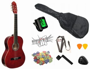 GITARA KLASYCZNA PRIMA CG-1 3/4 WA + POKROWIEC + TUNER + ZAWIESIE + GRATIS