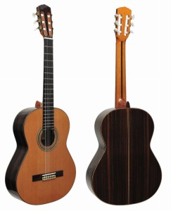 HISZPAŃSKA GITARA KLASYCZNA - SALAMANCA MODEL "A" CEDR / PALISANDER