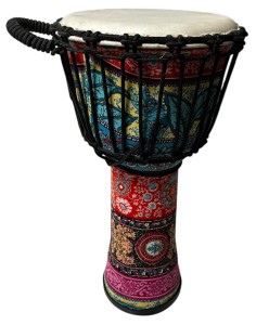 Djembe Ever play 10" Medium 50 cm Naturalna skóra ( wzór 6 ) 