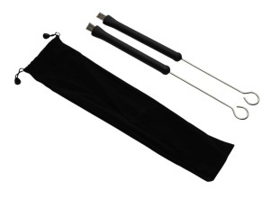 MIOTEŁKI PERKUSYJNE - METALOWE Z POKROWCEM