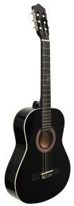 GITARA KLASYCZNA 4/4  MONTANA BLACK GLOSS 