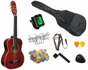 GITARA KLASYCZNA PRIMA CG-1 1/4 WA + POKROWIEC + TUNER + ZAWIESIE + GRATIS 