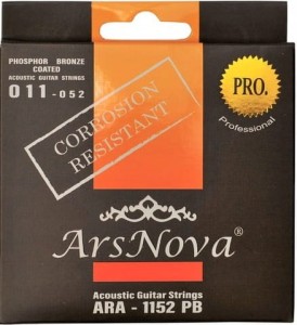 STRUNY DO GITARY AKUSTYCZNEJ ARS NOVA ARA-1152 PB PHOSPHOR BRONZE