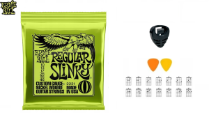 STRUNYDO GITARY ELEKTRYCZNEJ ERNIE BALL 2221 + GRATISY