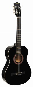 GITARA KLASYCZNA 4/4 MONTANA BLACK GLOSS  