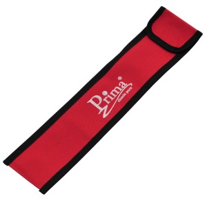 Pokrowiec na flet szkolny prosty sopranowy Prima classic pure czerwony