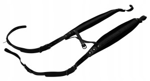 PASY DO AKORDEONU 80-120 AC-07 - SKÓRA / WELUR