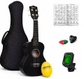 ukulele PUC-BK prima drewniane zestaw z tunerem.jpg