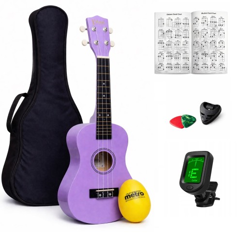 ukulele PUC-PR prima drewniane zestaw z tunerem.jpg