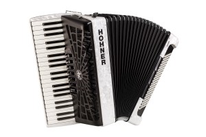 HOHNER BRAVO III 120 WH BIAŁY AKORDEON 120 BASÓW + POKROWIEC + PASY NOŚNE