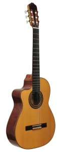 HISZPAŃSKA GITARA ELEKTRO 4/4 SALAMANCA LEWORĘCZNA - RAIMUNDO GUITARRAS (1)