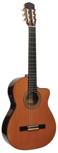 HISZPAŃSKA GITARA ELEKTROKLASYCZNA 4/4 SALAMANCA - RAIMUNDO GUITARRAS (8)