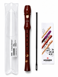 flet drewniany HOHNER 9550 barokowy - zestaw