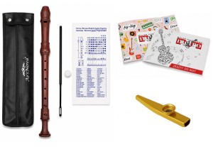 FLET ALTOWY PROSTY ARS NOVA BHY-302BW + KAZOO + ZESZYT