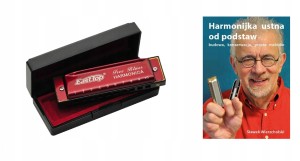 Harmonijka ustna diatoniczna EastTop C-dur T003 RED + SAMOUCZEK