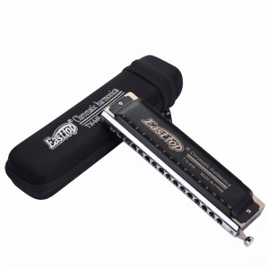HARMONIJKA USTNA CHROMATYCZNA Z REGISTREM EAST TOP T16-64 Z ETUI
