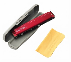 Harmonijka ustna tremolowa EAST TOP T2400 RD